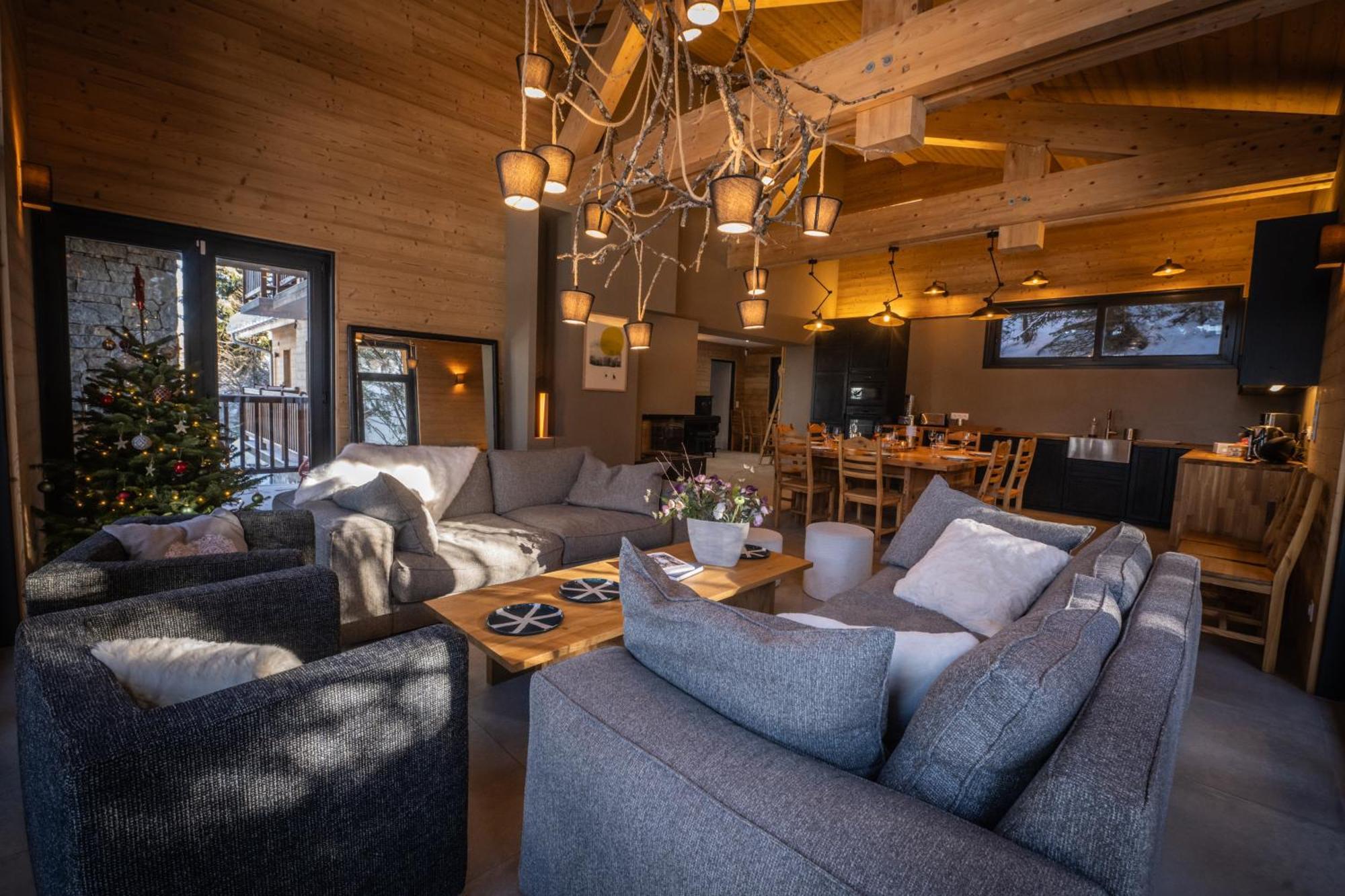 Chalet Du Bois Melay - Piscine - Proche Pistes - 15 Personnes Ла-Плань Екстер'єр фото