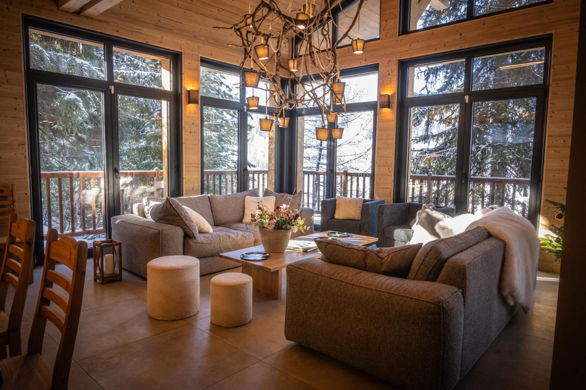Chalet Du Bois Melay - Piscine - Proche Pistes - 15 Personnes Ла-Плань Екстер'єр фото